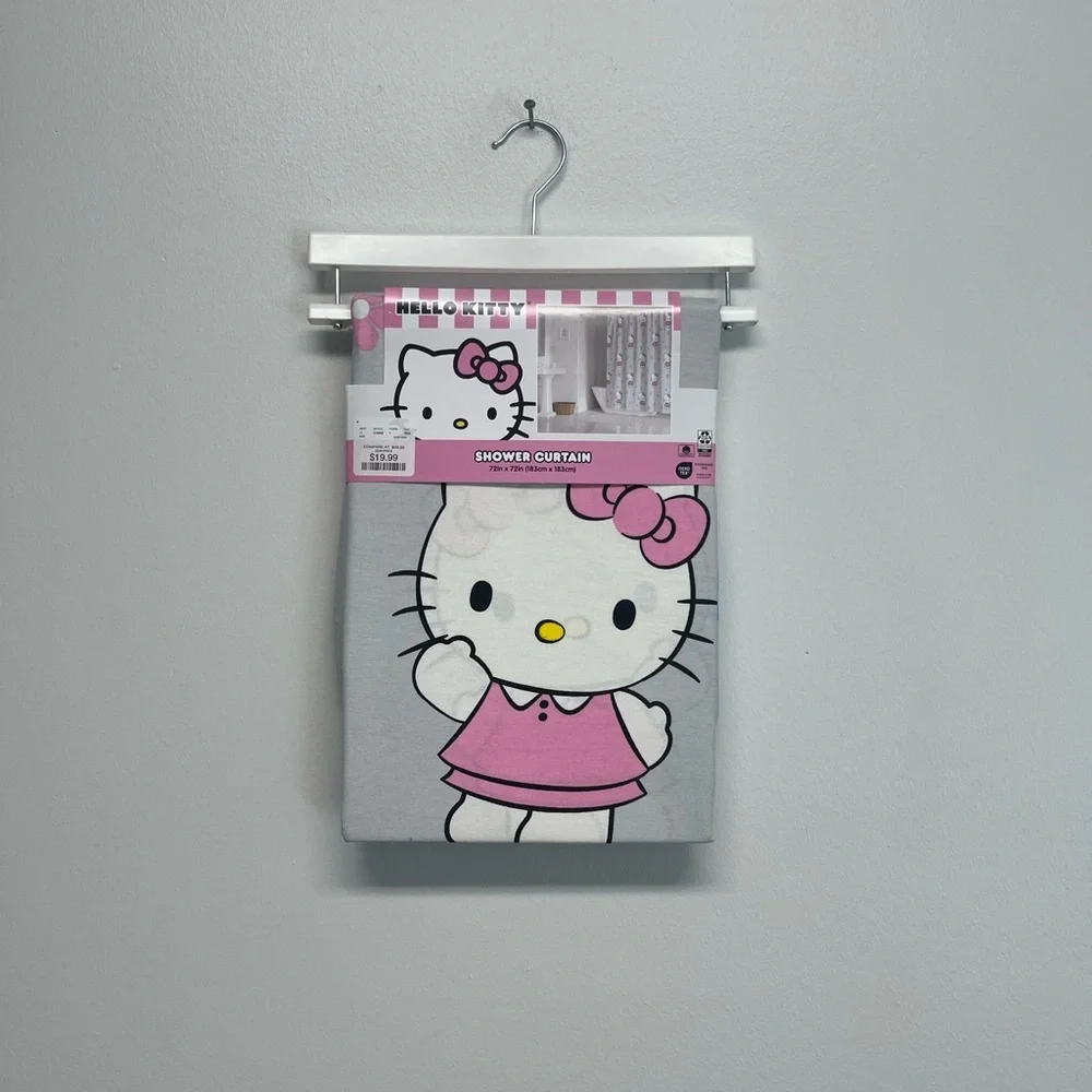 NEW Hello Kitty Shower Curtain